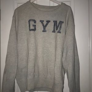Crew neck sweatshirt